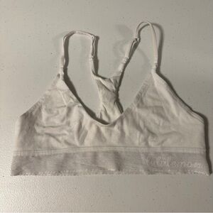 Lululemon Athletica White Sports Bra